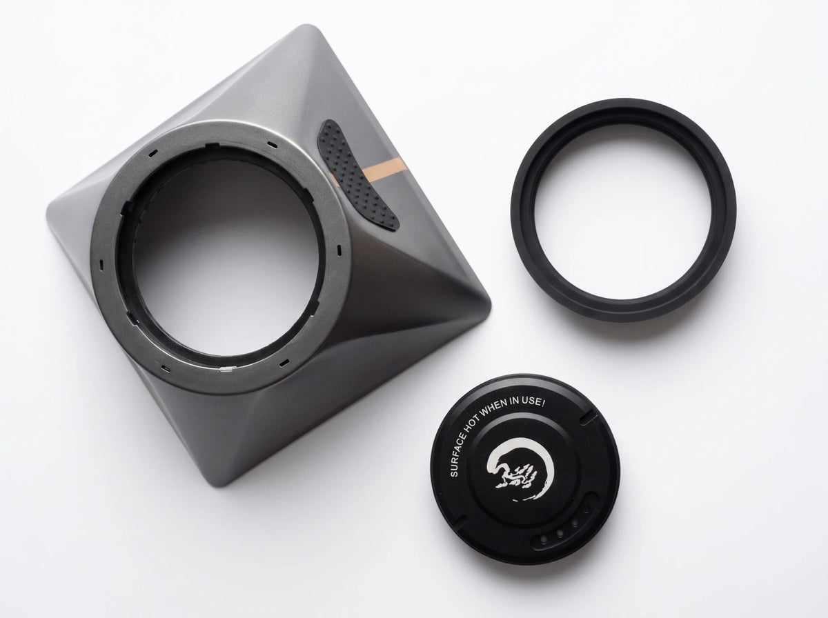 The three parts of the Diamond thermo cap