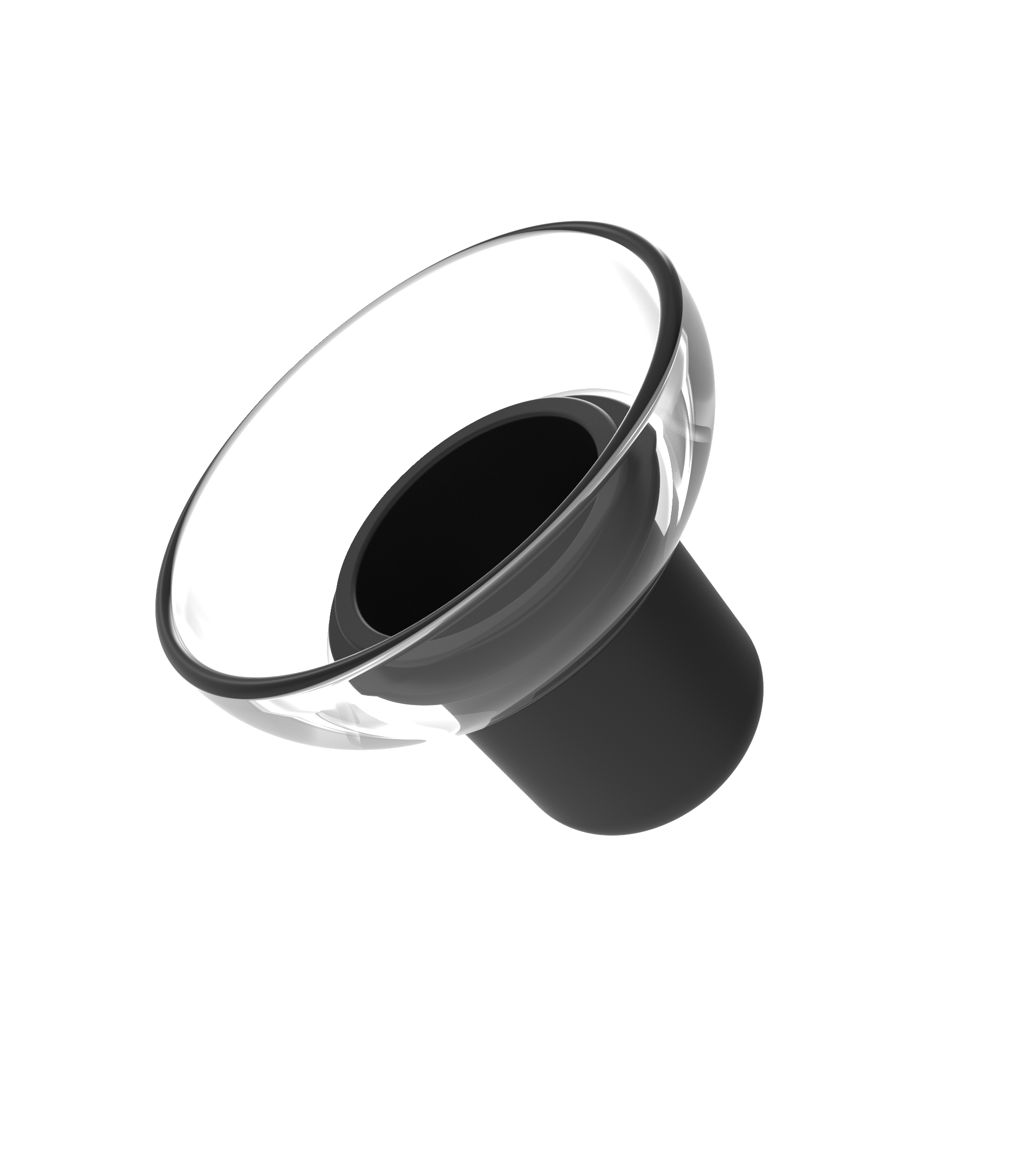 Glass collar